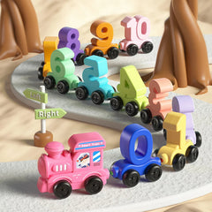 Magnetic Number Train