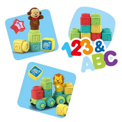 Soft Educational Rubber Animal Building Blocks - 31 pcs