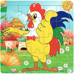 Wooden Jigsaw Puzzle - Cow