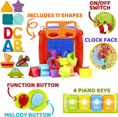 Huanger Activity Cube for Toddlers