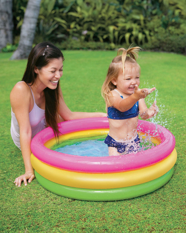 Sunset Glow Inflatable Kiddie Pool - 34" x 10"