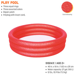 Kids Paddling Pool 40″ x 10″