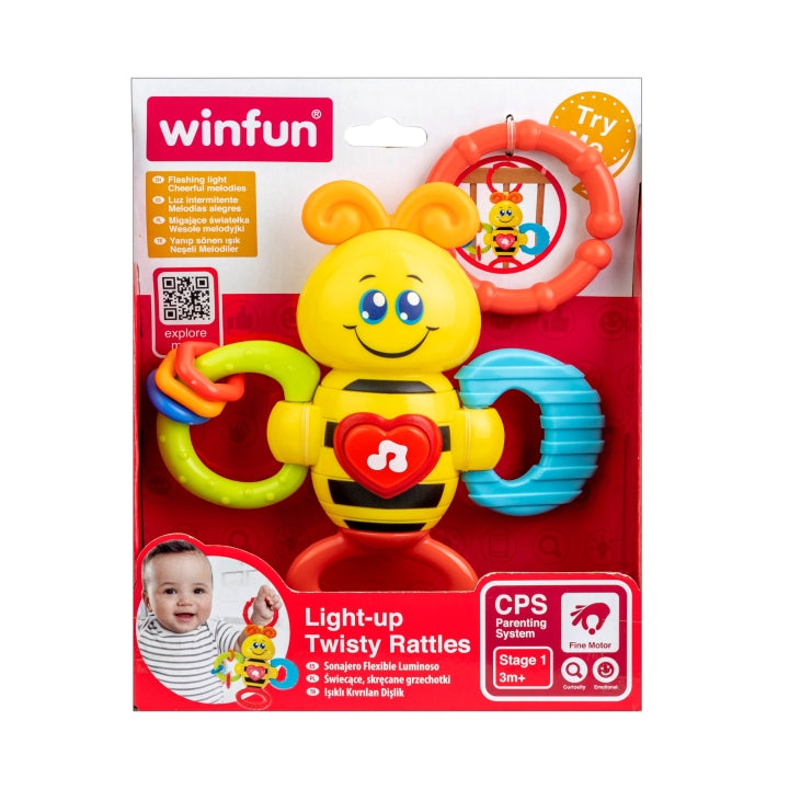 Light Up Twisty Rattles Bee