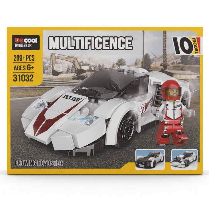 BeCool Multificence flowing roadster building blocks model 31032