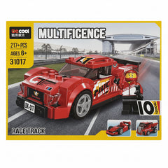 BeCool Multificence red race track building blocks model 31017