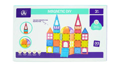 Magnetic Building Blocks Set - 33 pcs