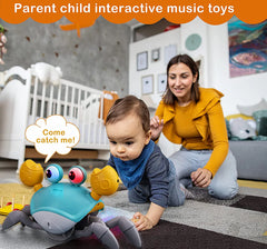 Crawling Crab Musical Toy