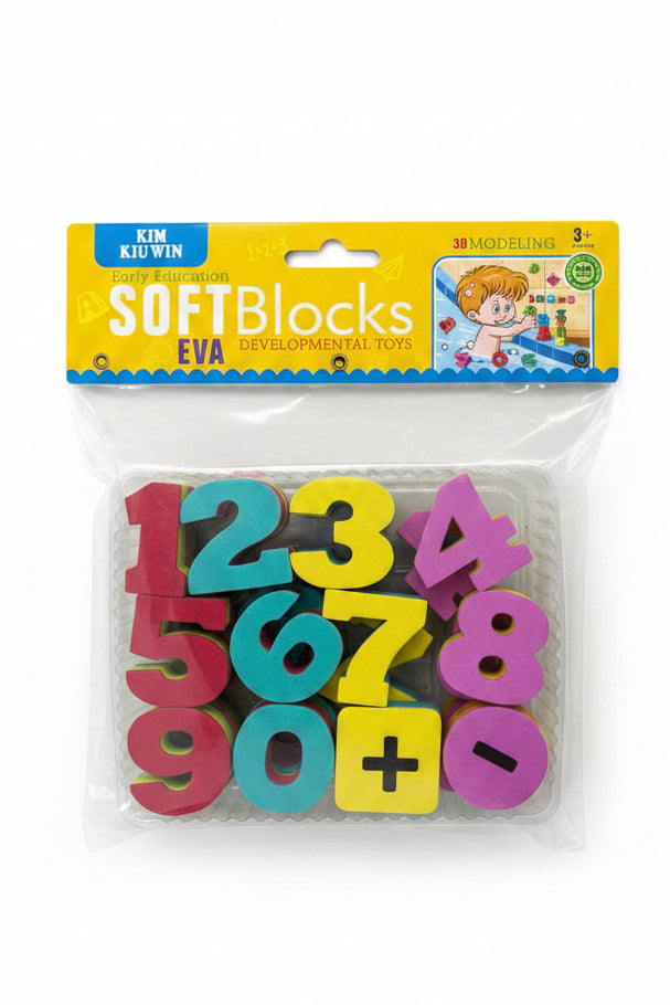 Kim Kiuwin EVA soft blocks numbers and maths early education toy