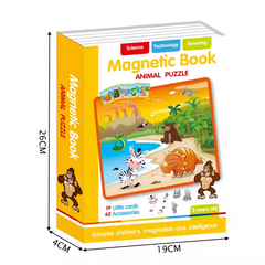 Magnetic Puzzle Book - Animals