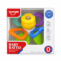 Huanger Baby Rattle Set for newborn sensory play