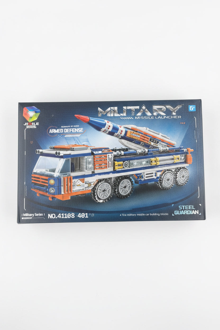 Military missile launcher building blocks set model 41078 with 461 pieces