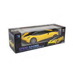 Speed Racing remote control high speed sports car yellow 3 plus