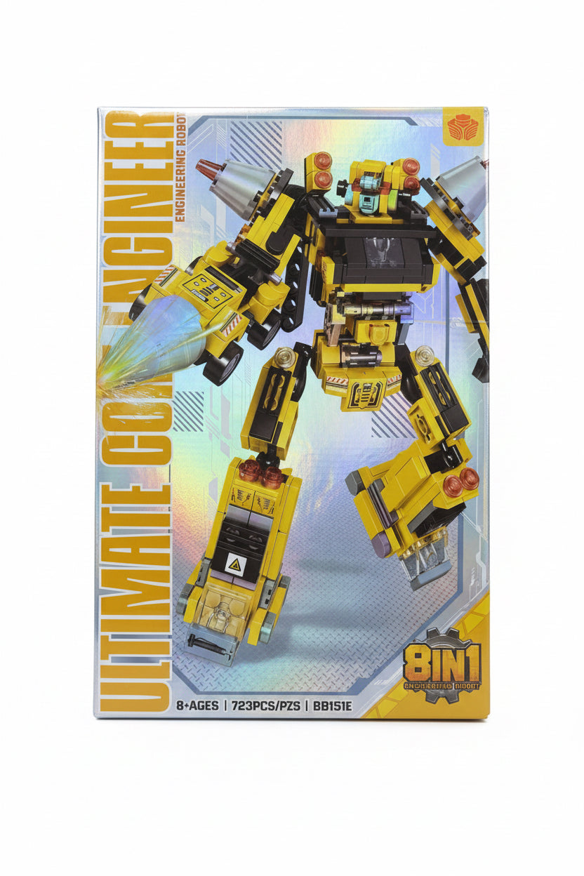 Ultimate Construction engineering robot building set BB151E with 723 pieces